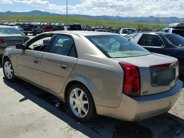 1G6DM577040114546 - 2004 CADILLAC CTS GOLD photo 3