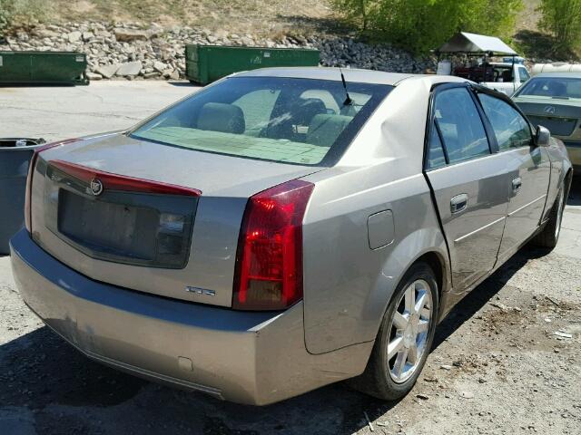 1G6DM577040114546 - 2004 CADILLAC CTS GOLD photo 4