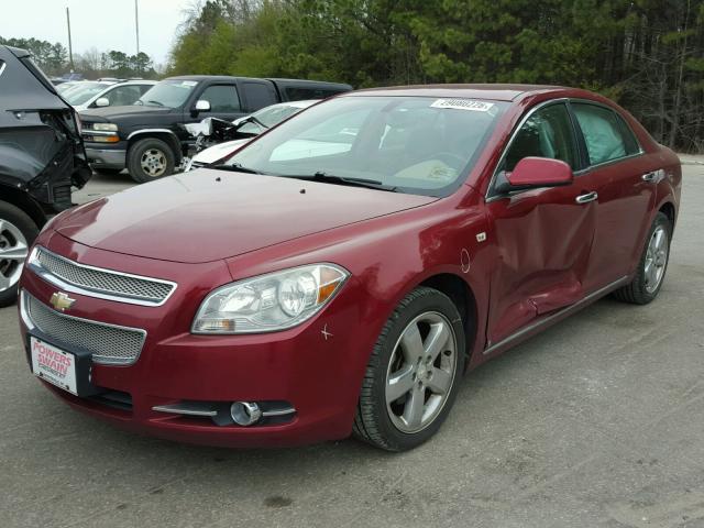 1G1ZK57B08F268795 - 2008 CHEVROLET MALIBU LTZ 勃艮第红 照片 2