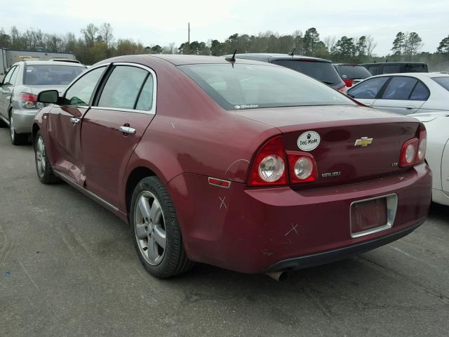 1G1ZK57B08F268795 - 2008 CHEVROLET MALIBU LTZ 勃艮第红 照片 3