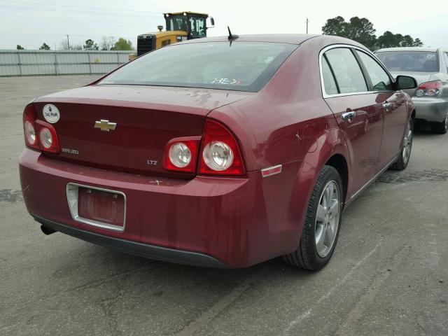 1G1ZK57B08F268795 - 2008 CHEVROLET MALIBU LTZ 勃艮第红 照片 4