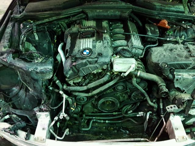 WBANV13528CZ53241 - 2008 BMW 528 XI BLACK photo 7