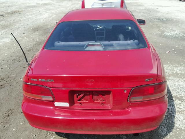 JT2ST07F6S0023076 - 1995 TOYOTA CELICA GT RED photo 9