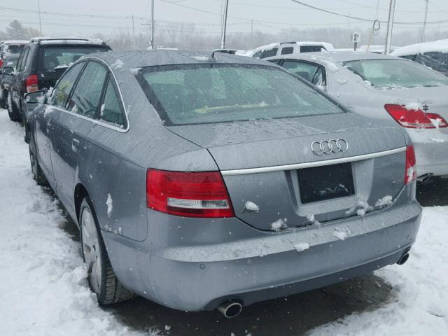 WAUDH74F57N045771 - 2007 AUDI A6 3.2 QUA GRAY photo 3