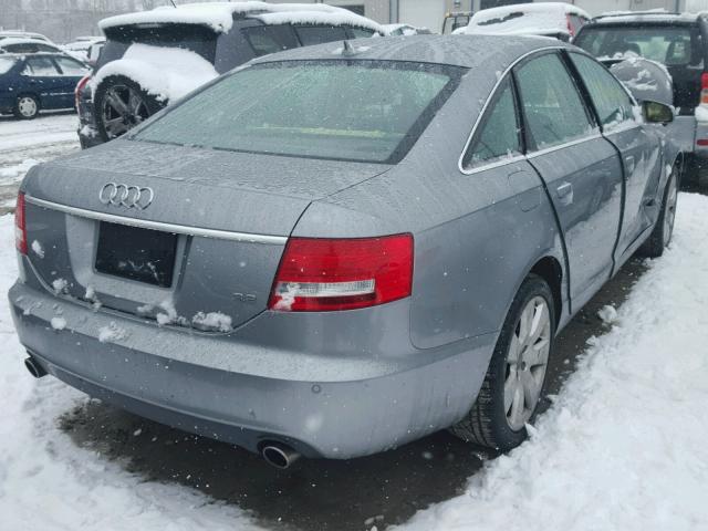 WAUDH74F57N045771 - 2007 AUDI A6 3.2 QUA GRAY photo 4