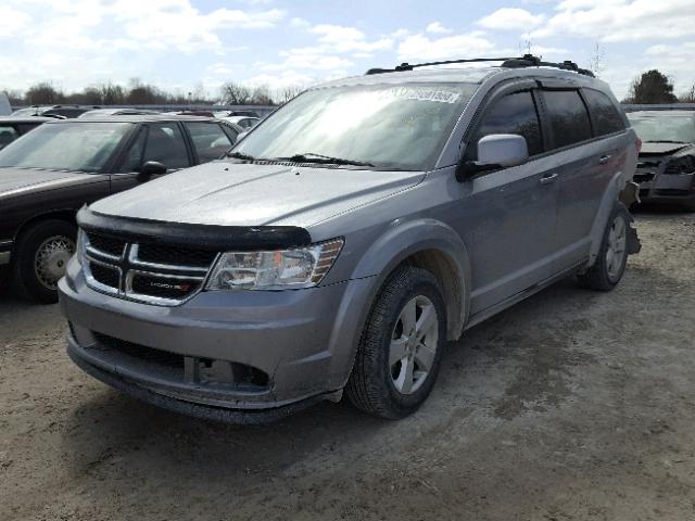 3C4PDCABXFT602677 - 2015 DODGE JOURNEY SE GRAY photo 2