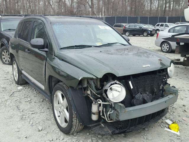 1J8FF57W87D278561 - 2007 JEEP COMPASS LI GREEN photo 1