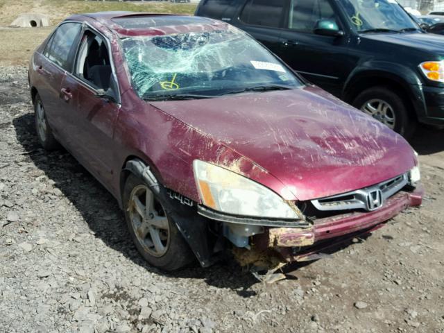 1HGCM56785A042244 - 2005 HONDA ACCORD EX BURGUNDY photo 1