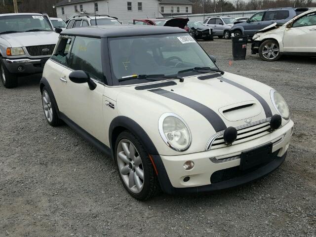 WMWRE33444TD87813 - 2004 MINI COOPER S CREAM photo 1