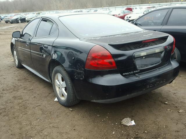 2G2WP552571154560 - 2007 PONTIAC GRAND PRIX BLACK photo 3