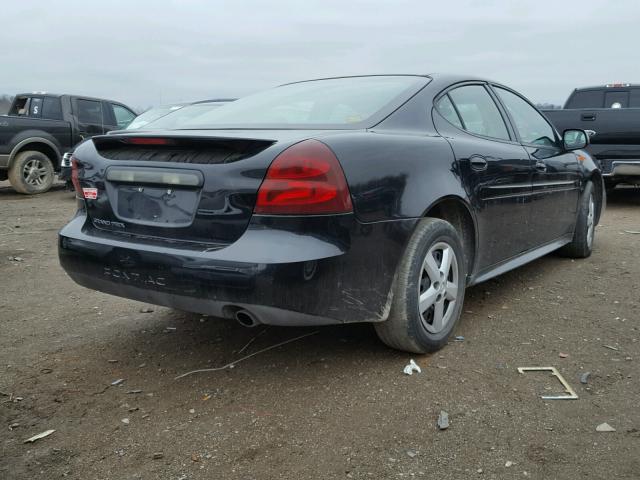 2G2WP552871178576 - 2007 PONTIAC GRAND PRIX BLACK photo 4