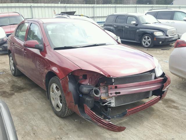 1G1AL58F487169287 - 2008 CHEVROLET COBALT LT MAROON photo 1