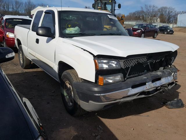 2GCEK19T141121018 - 2004 CHEVROLET SILVERADO WHITE photo 1