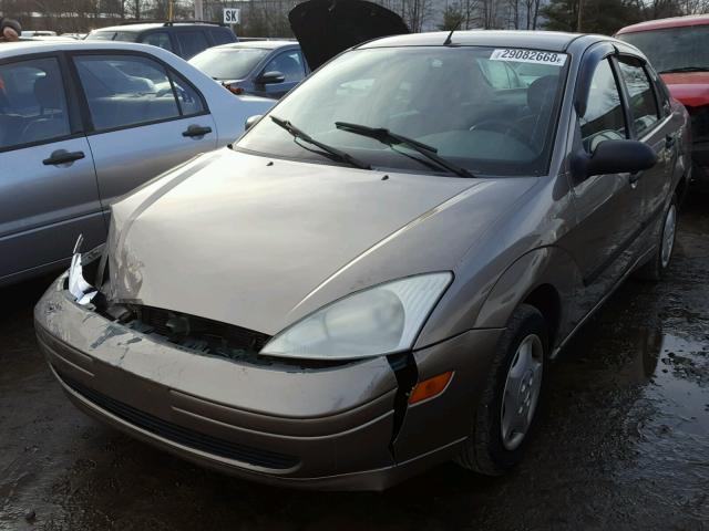 1FAFP33PX3W163391 - 2003 FORD FOCUS LX GRAY photo 2