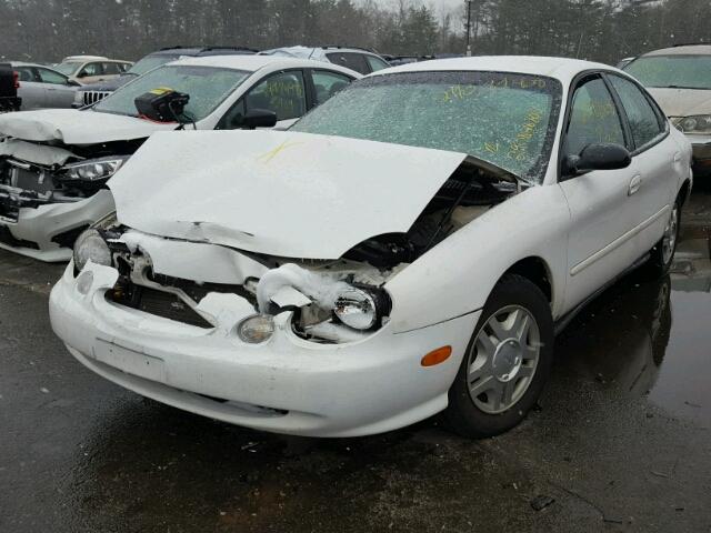 1FAFP52U6XA193865 - 1999 FORD TAURUS LX WHITE photo 2