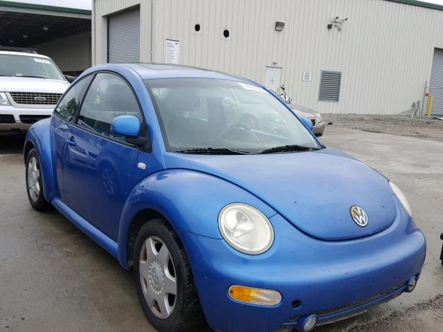 3VWCC21CXYM438054 - 2000 VOLKSWAGEN NEW BEETLE 蓝色 照片 1