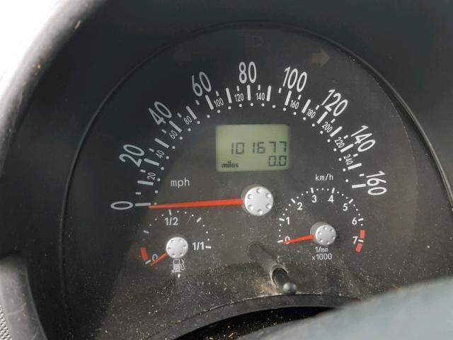 3VWCC21CXYM438054 - 2000 VOLKSWAGEN NEW BEETLE 蓝色 照片 8