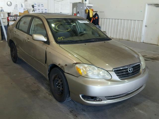 1NXBR32E65Z536407 - 2005 TOYOTA COROLLA CE TAN photo 1