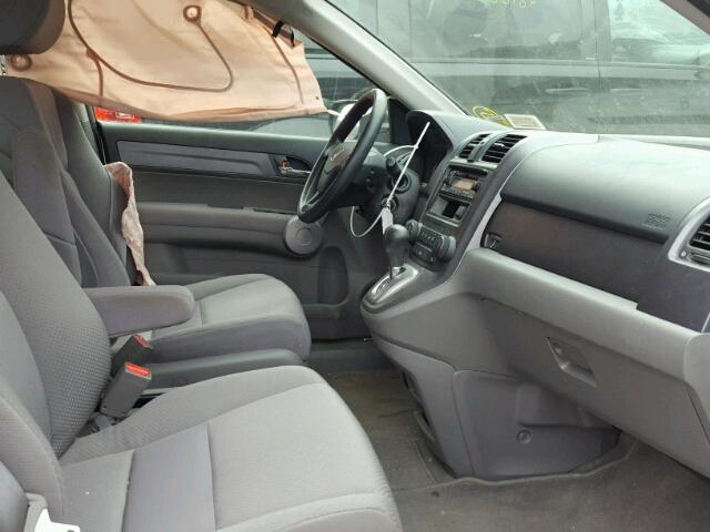 JHLRE48327C006361 - 2007 HONDA CR-V LX SILVER photo 5