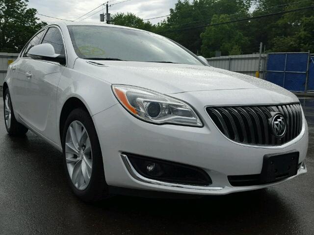 2G4GK5EX0G9194844 - 2016 BUICK REGAL WHITE photo 1