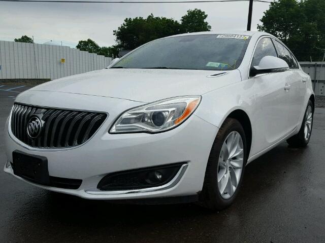 2G4GK5EX0G9194844 - 2016 BUICK REGAL WHITE photo 2