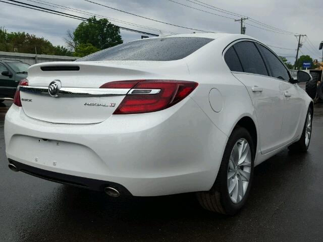 2G4GK5EX0G9194844 - 2016 BUICK REGAL WHITE photo 4