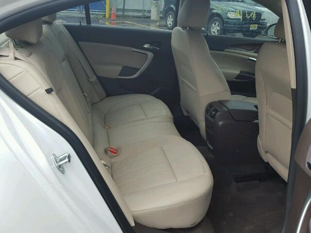 2G4GK5EX0G9194844 - 2016 BUICK REGAL WHITE photo 6