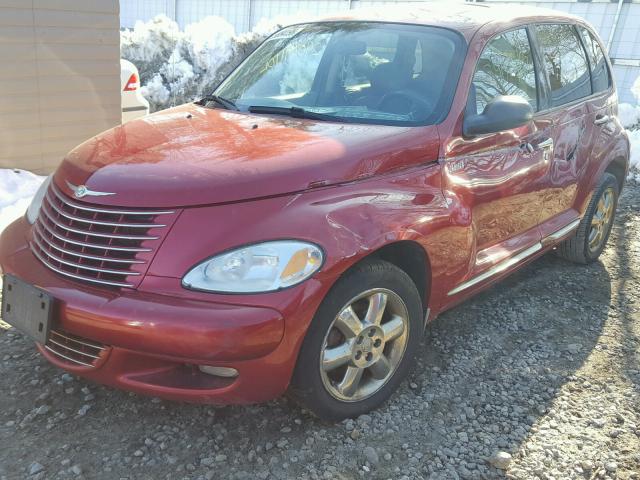 3C8FY68835T529015 - 2005 CHRYSLER PT CRUISER RED photo 9