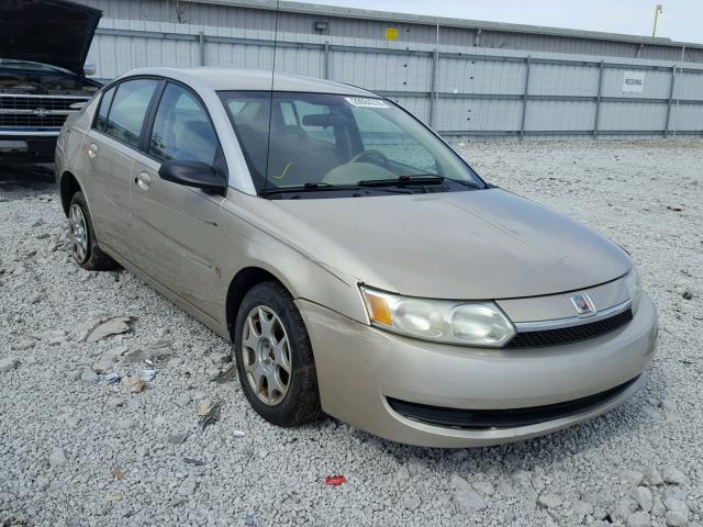 1G8AJ52F63Z170373 - 2003 SATURN ION LEVEL GOLD photo 1