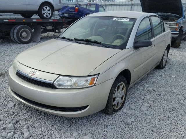 1G8AJ52F63Z170373 - 2003 SATURN ION LEVEL GOLD photo 2