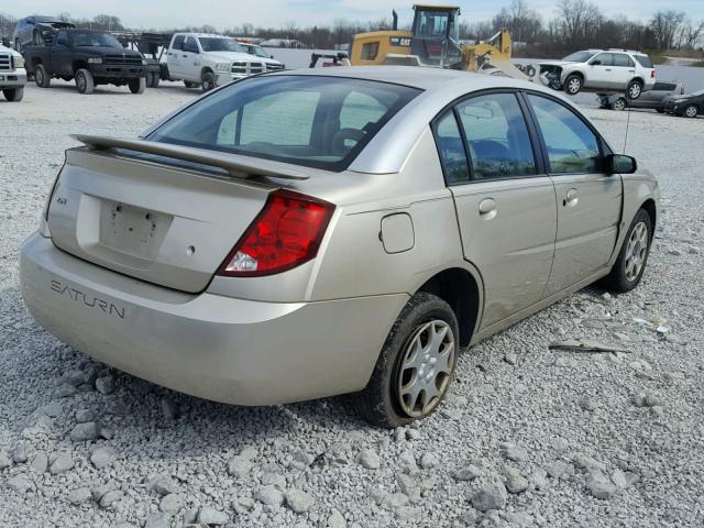 1G8AJ52F63Z170373 - 2003 SATURN ION LEVEL GOLD photo 4