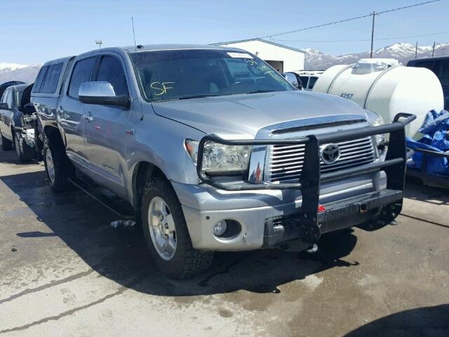 5TFHW5F1XAX113090 - 2010 TOYOTA TUNDRA CRE SILVER photo 1