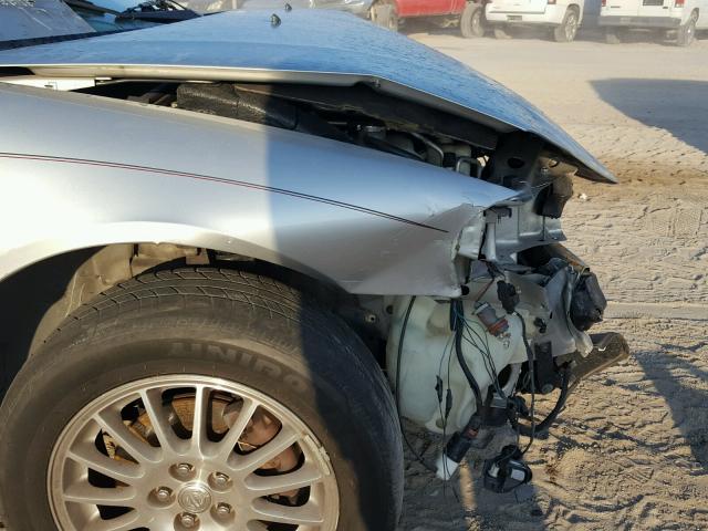 1C3EL55R24N163943 - 2004 CHRYSLER SEBRING LX SILVER photo 9