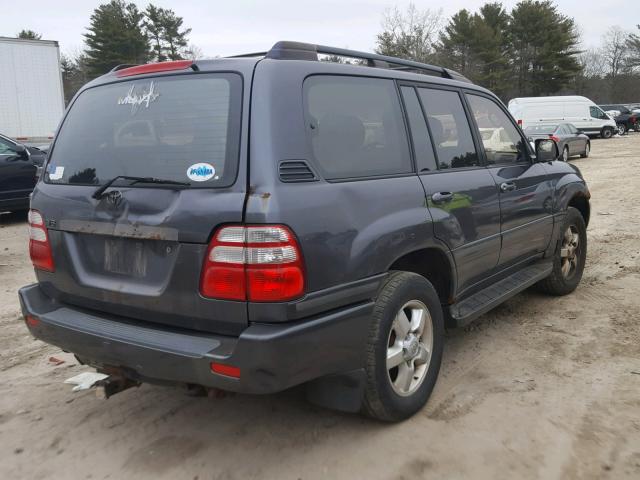 JTEHT05J132045464 - 2003 TOYOTA LAND CRUIS GRAY photo 4