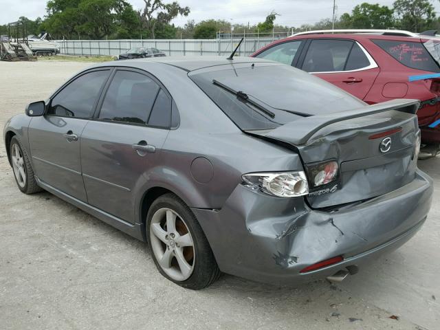 1YVHP84C765M05781 - 2006 MAZDA 6 I GRAY photo 3