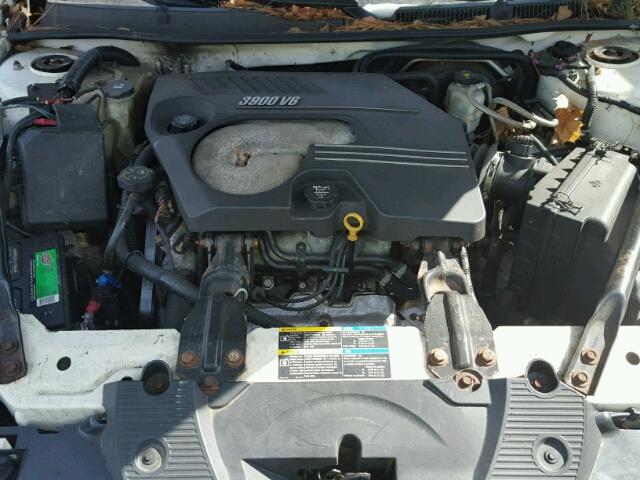 2G1WS581969363919 - 2006 CHEVROLET IMPALA POL WHITE photo 7