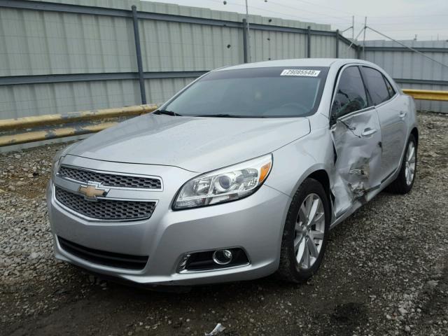 1G11H5SA0DF250284 - 2013 CHEVROLET MALIBU LTZ 银色 照片 2