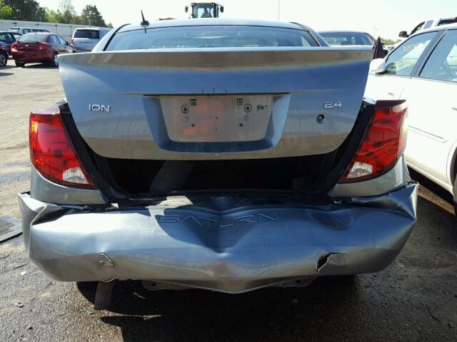 1G8AL55B66Z108107 - 2006 SATURN ION LEVEL BLUE photo 9