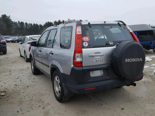 SHSRD78526U424030 - 2006 HONDA CR-V LX BLACK photo 3