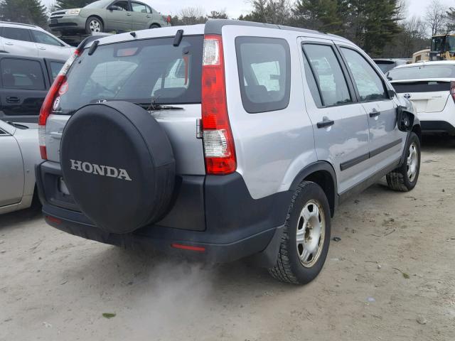 SHSRD78526U424030 - 2006 HONDA CR-V LX BLACK photo 4