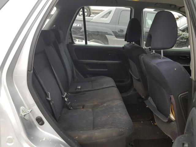 SHSRD78526U424030 - 2006 HONDA CR-V LX BLACK photo 6