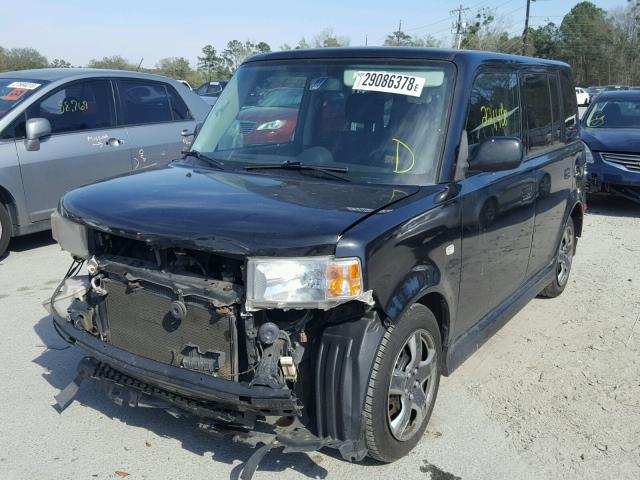 JTLKT324164107999 - 2006 TOYOTA SCION XB BLACK photo 2