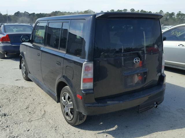 JTLKT324164107999 - 2006 TOYOTA SCION XB BLACK photo 3