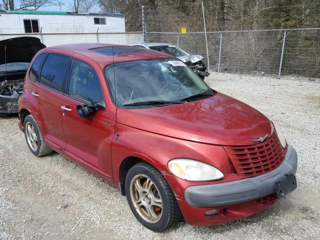 3C8FY68B52T285701 - 2002 CHRYSLER PT CRUISER RED photo 1