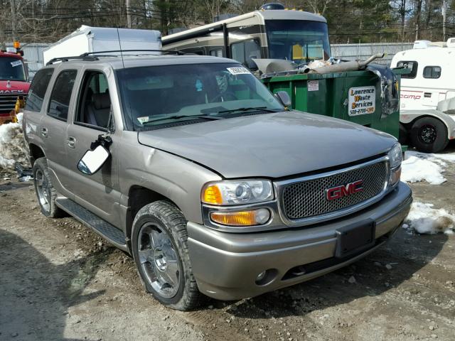 1GKEK63U31J317272 - 2001 GMC DENALI BEIGE photo 1