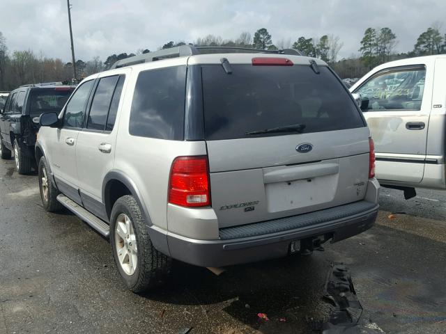 1FMDU73W85UA26694 - 2005 FORD EXPLORER X SILVER photo 3