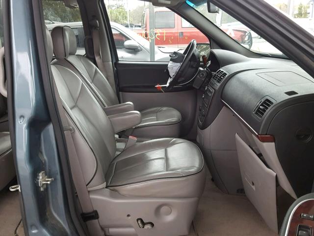 5GADV33117D123786 - 2007 BUICK TERRAZA CX BLUE photo 5