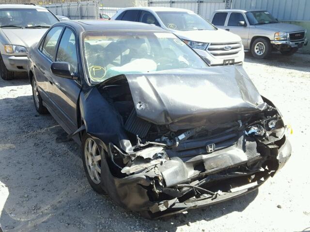 1HGCG56712A084614 - 2002 HONDA ACCORD SE BLACK photo 1