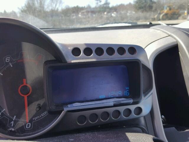 1G1JA5EH9E4167107 - 2014 CHEVROLET SONIC LS BLUE photo 8