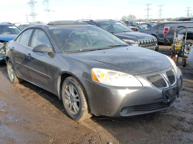 1G2ZG548X54133014 - 2005 PONTIAC G6 GRAY photo 1